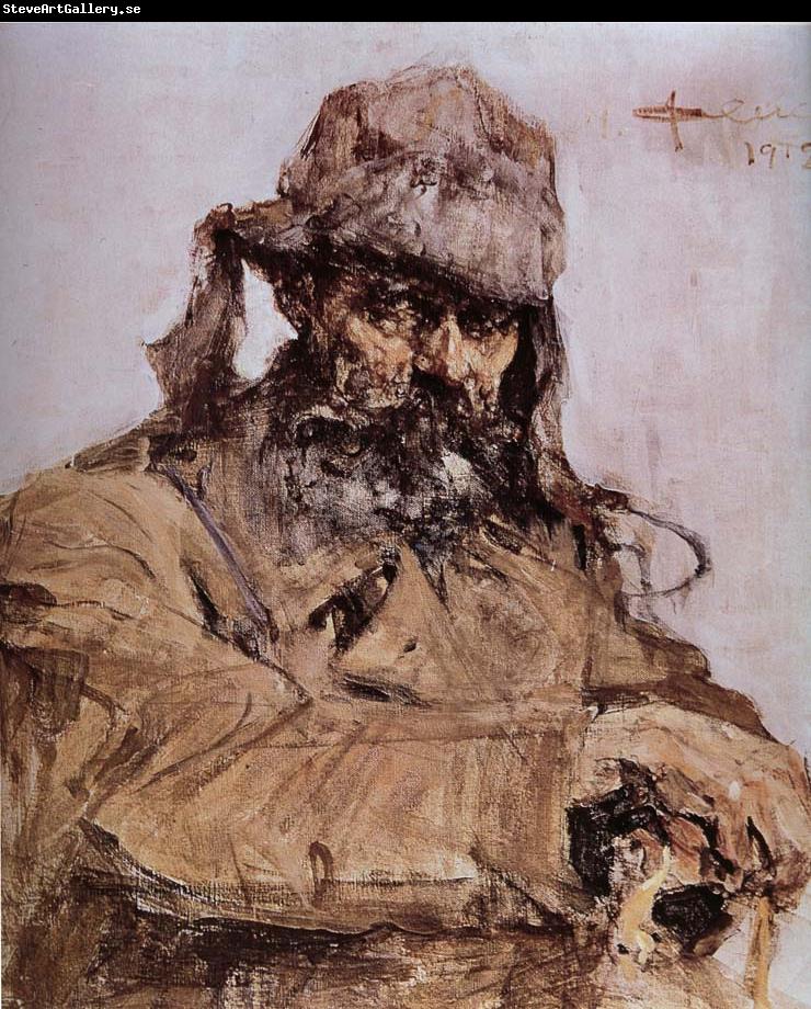 Nikolay Fechin The Portrait of Artist-s Father